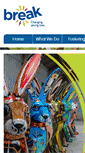 Mobile Screenshot of break-charity.org